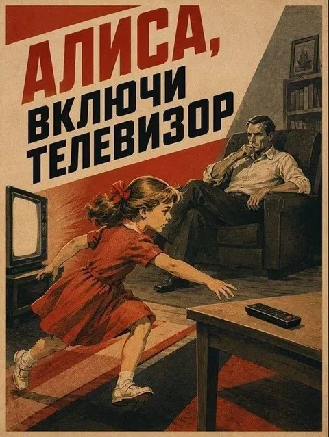 Алиса, включи телевизор