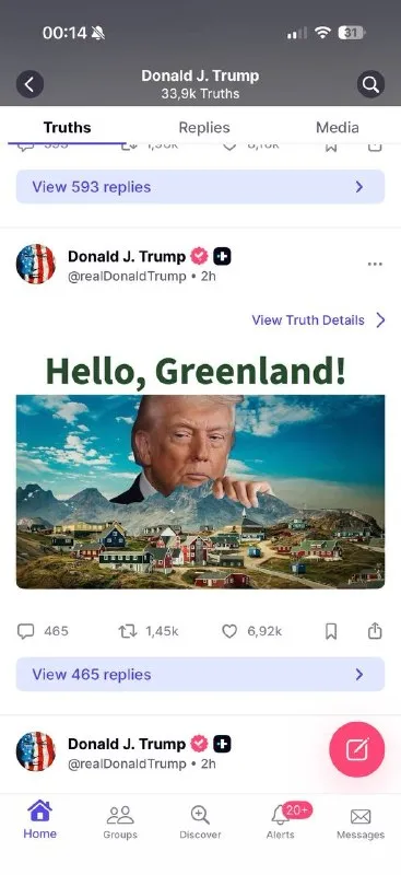 Trump Says Hello to Greenland