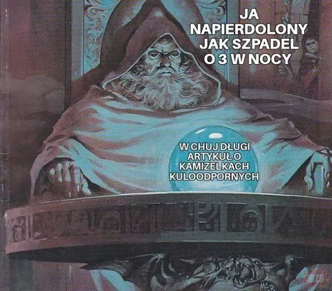 Pijany artykuł o kamizelkach