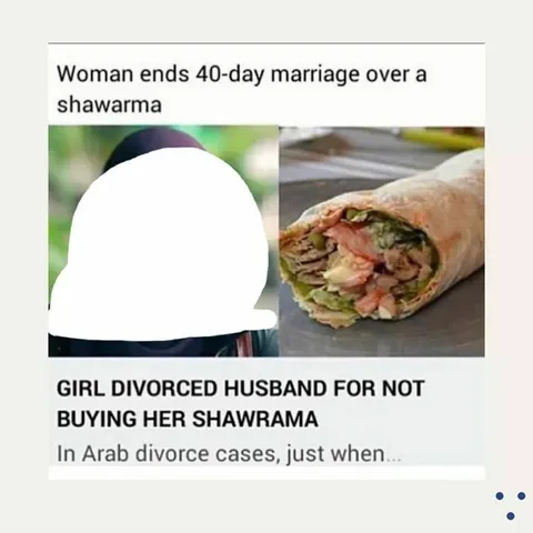 Divorced Over Shawarma