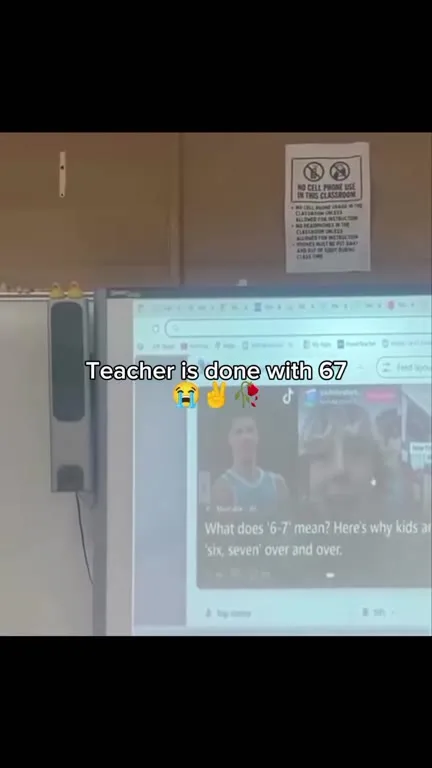 Teacher Is Done With 67