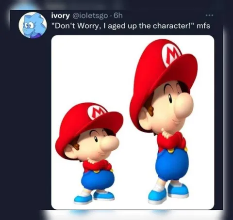I Aged Up the Character
