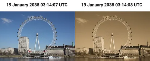 London Eye After the 2038 Bug