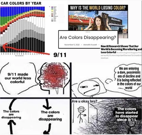 9/11 Made the World Less Colorful