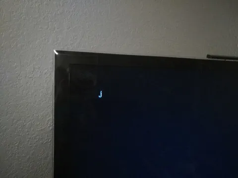 Tiny J on Black Screen