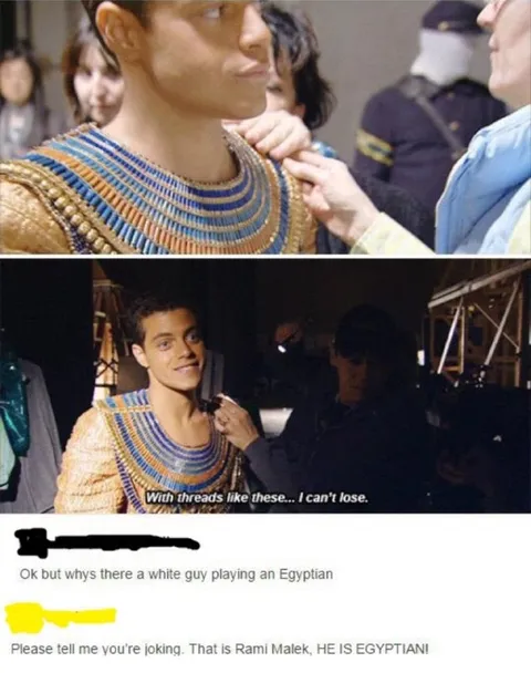 Rami Malek Is Egyptian