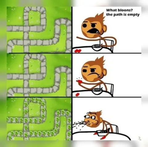 What Bloons? The Path Is Empty