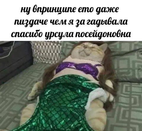 Кот-русалка и Урсула Посейдоновна