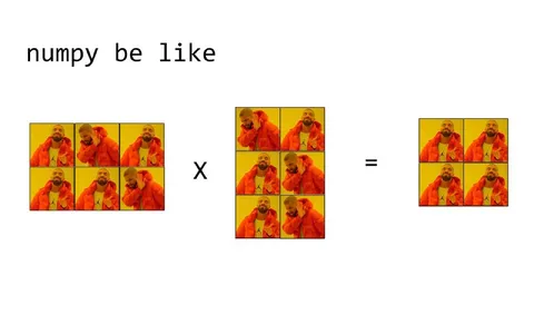 Numpy Be Like