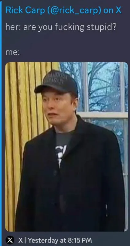 Elon Musk Confused Reaction