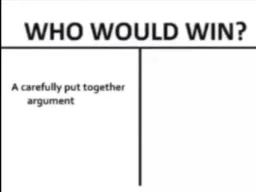 Who Would Win: Evidence vs Angry Cat