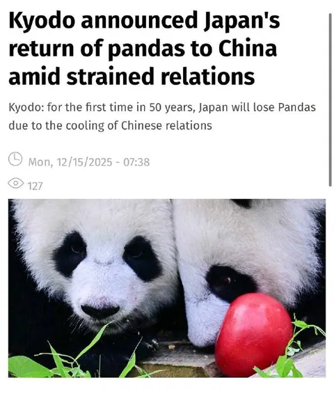 Pandas Return to China