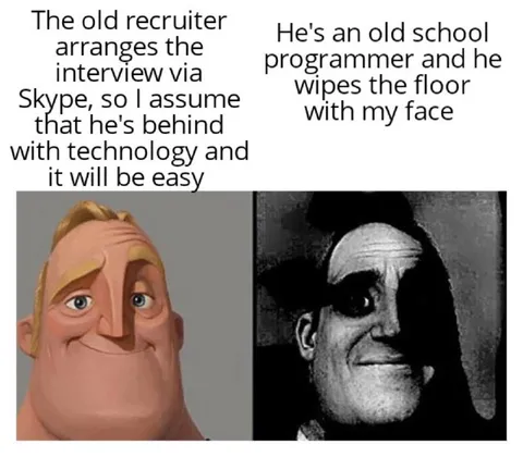 Old School Programmer Interview