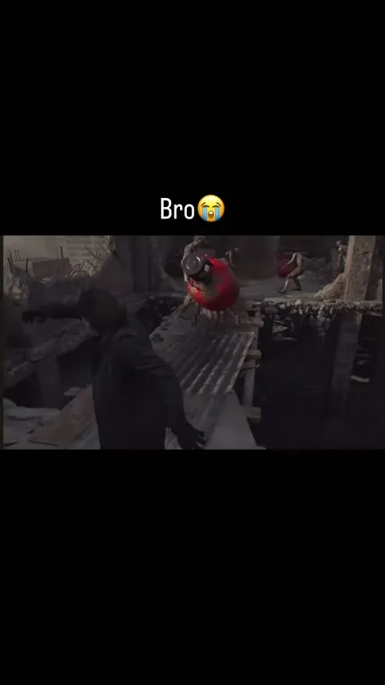 Bro Explodes the Red Barrel
