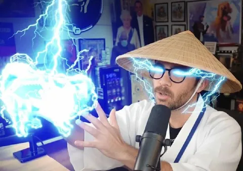 Lightning Wizard at the Microphone