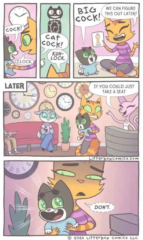 Big Cock Clock Mix-Up