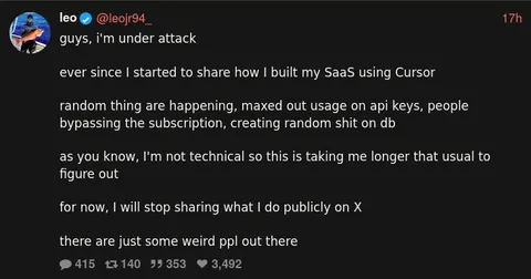 Under Attack While Building SaaS
