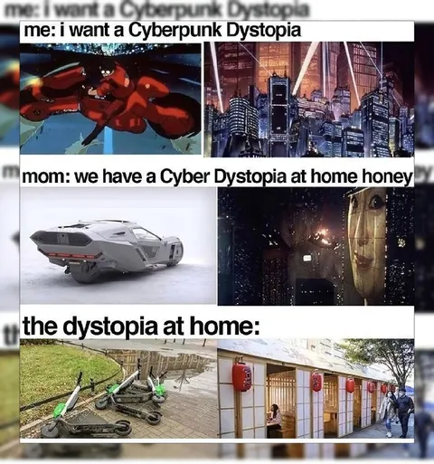 Cyberpunk Dystopia at Home