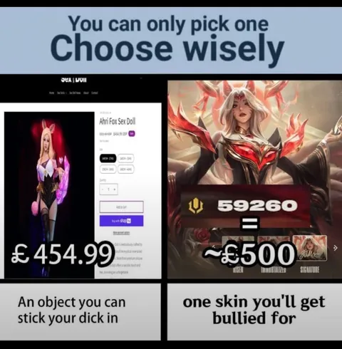Choose Between Ahri Options