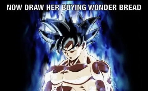 Goku Buying Wonder Bread