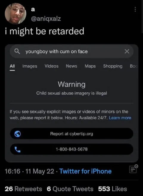 Search Query Goes Too Far