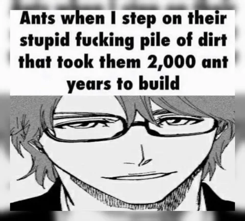 Ants When I Step on Their Dirt Pile