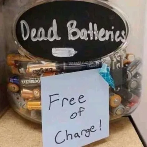 Free of Charge Batteries