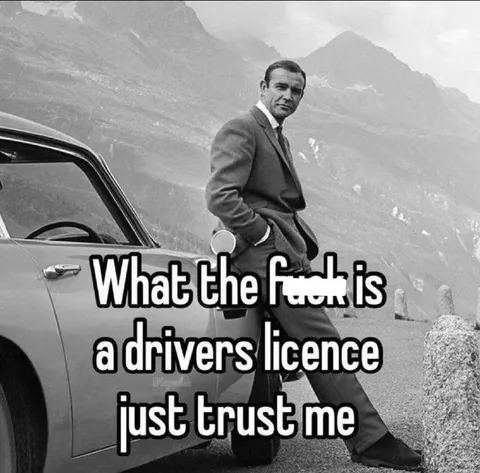 James Bond Trusts No License
