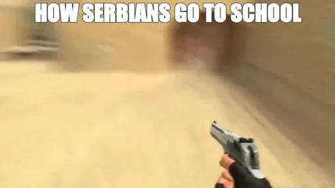 Serbians Go to School Armed