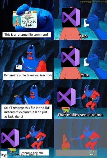 Renaming Files in the IDE