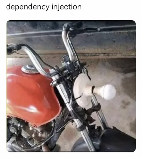 Dependency Injection Motorcycle