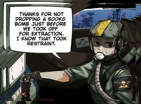 Thanks for Not Dropping the Bomb