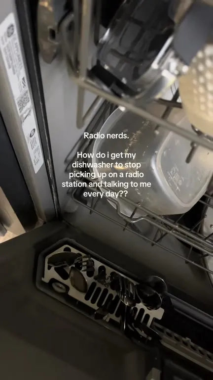 Dishwasher Radio Nerd