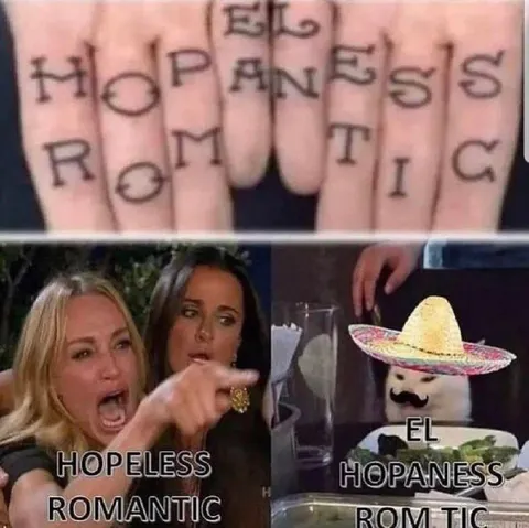 Hopeless Romantic Finger Spelling