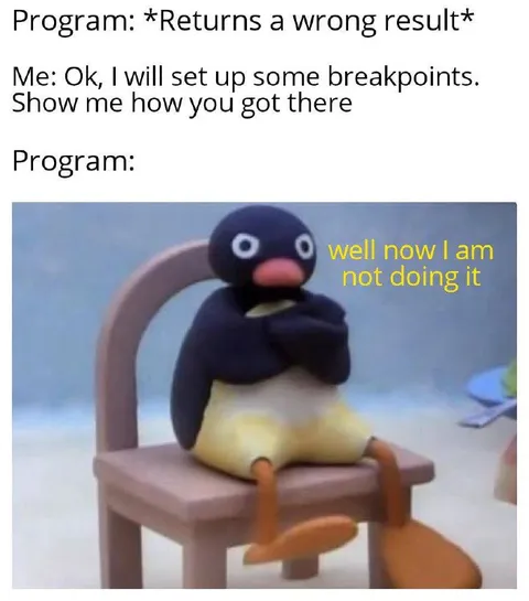 Program Refuses to Explain