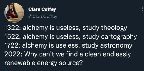 Alchemy Is Useless Across History