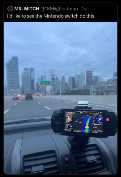Nintendo Switch GPS Navigation