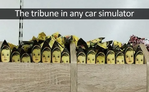 Tribune in Any Car Simulator