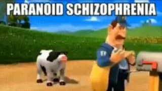 Paranoid Schizophrenia Cow Chase