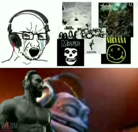 Metalhead Hears Crazy Frog