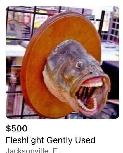 Gently Used Fish Fleshlight