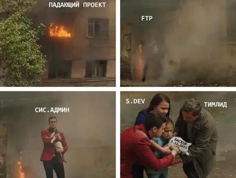 Падающий проект и спасение бэкапа