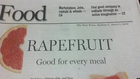 RAPefruit Good for Every Meal