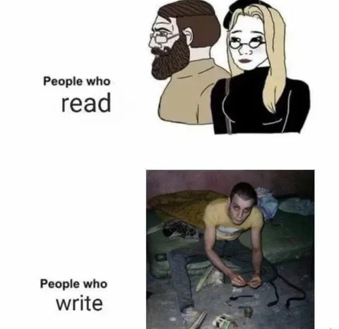 People Who Read vs Write