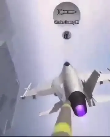 Missile Chases Fighter Jet