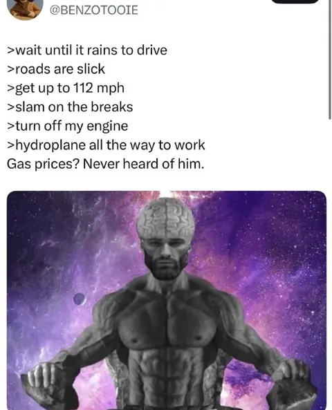 Hydroplaning to Work