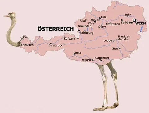 Österreich als seltsamer Vogel