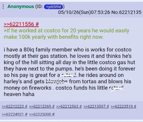 Costco Gas Station Retirement Heaven