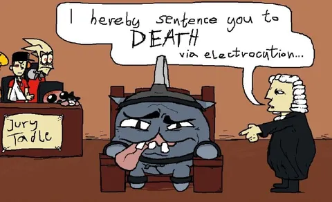 Sentenced to Death by Electrocution