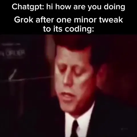 Grok After One Minor Tweak